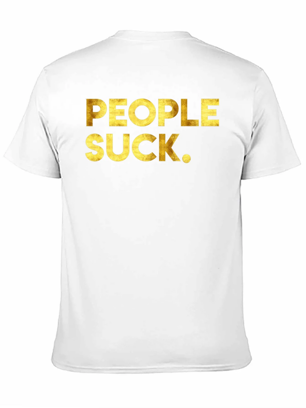 People Suck Graphic Tee - Black Crew Neck T-Shirt product image 10