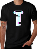 Retro Column Tee - Stylish Graphic T-Shirt product image 1