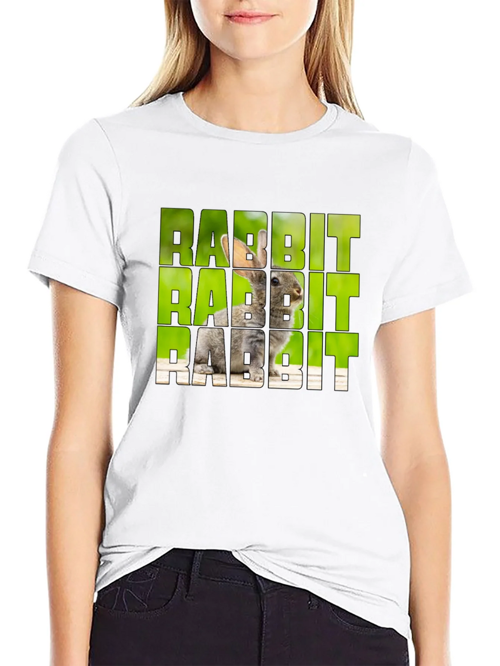 Rabbit T-Shirt - Animal Lovers Tee product image 2