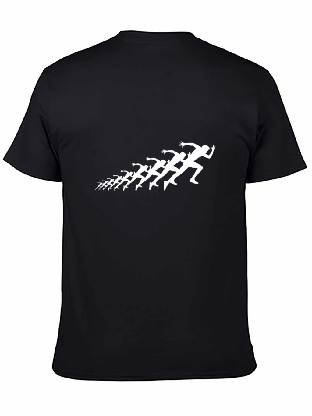 Runner Silhouette Black T-Shirt product image 4