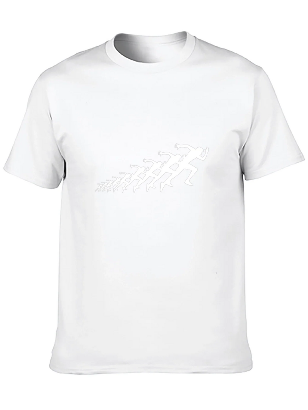 Runner Silhouette Black T-Shirt product image 9