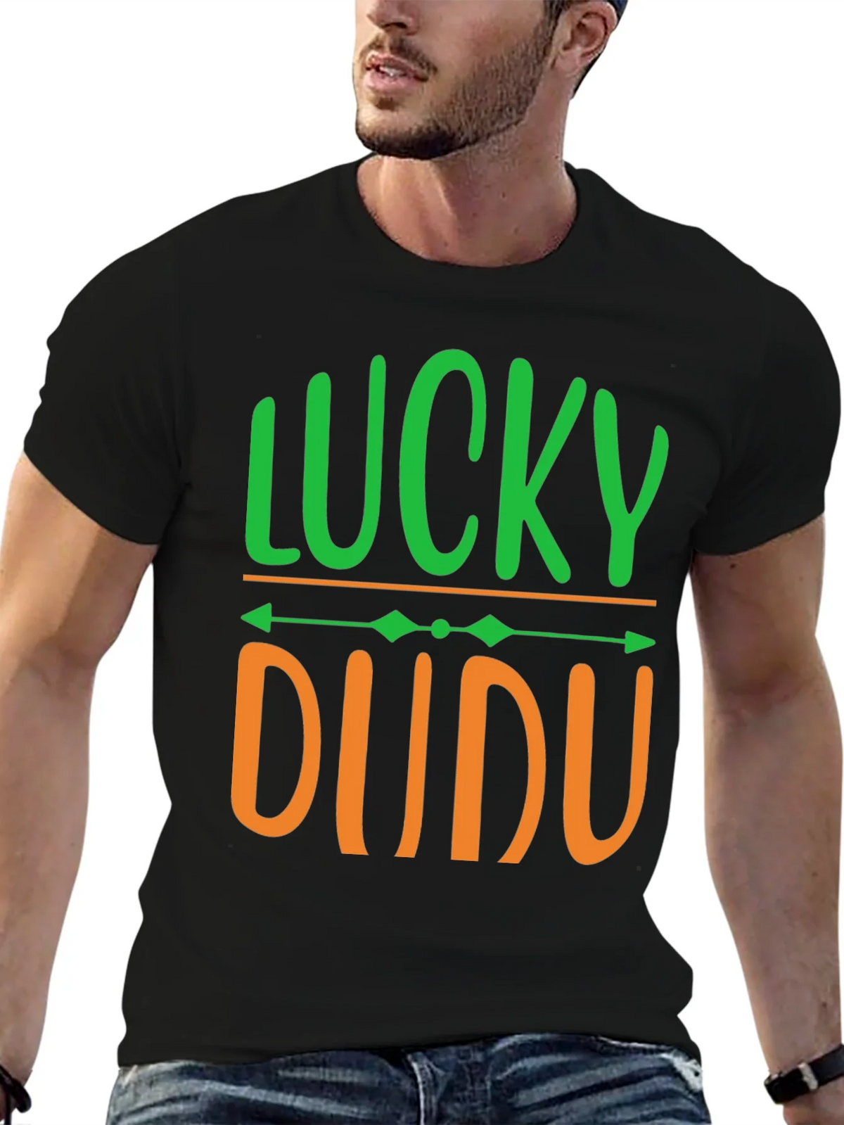 Lucky Dude St. Patricks Day T-Shirt product image 1