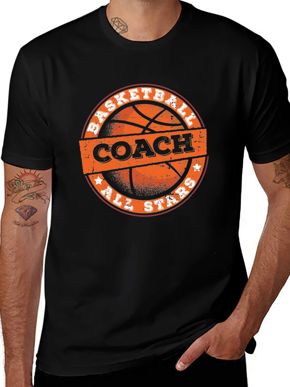 Basketball Coach All Stars T-Shirt product image 1