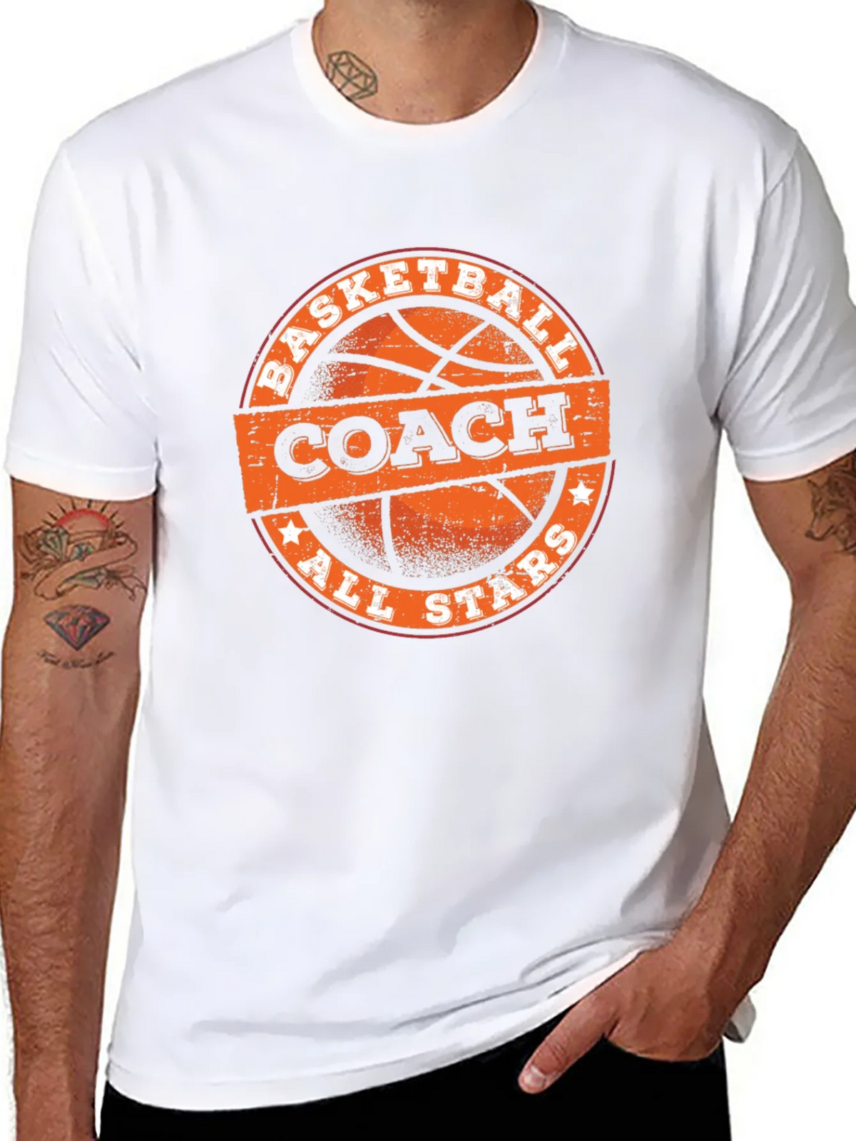 Basketball Coach All Stars T-Shirt product image 5