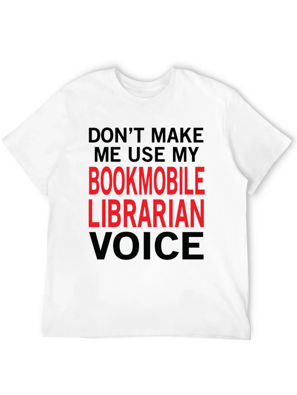 Bookmobile Librarian Voice T-Shirt product image 11