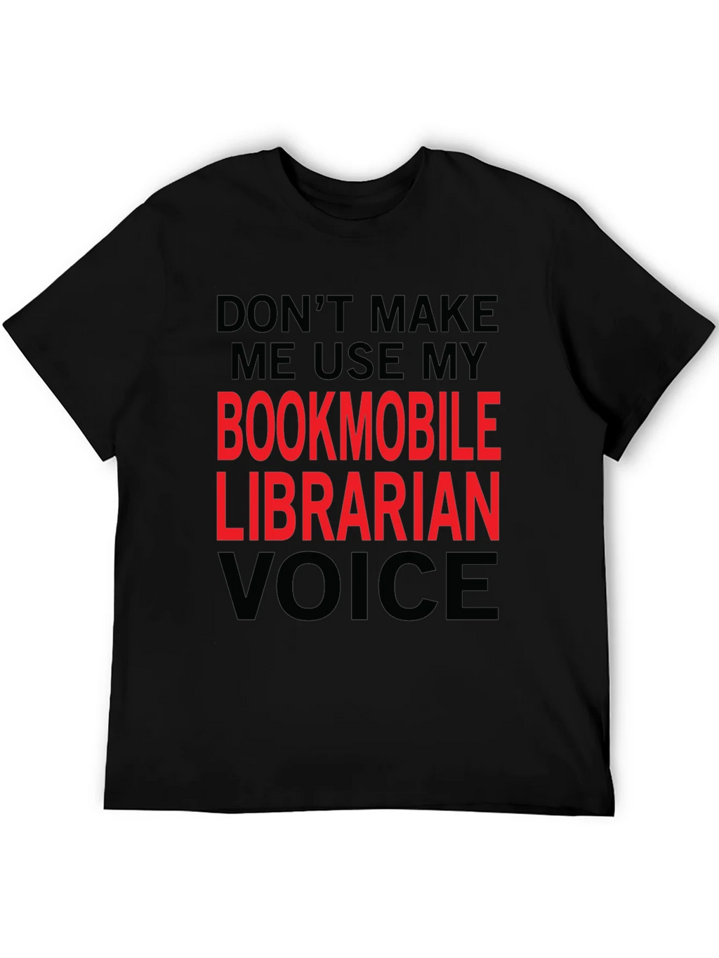 Bookmobile Librarian Voice T-Shirt product image 5