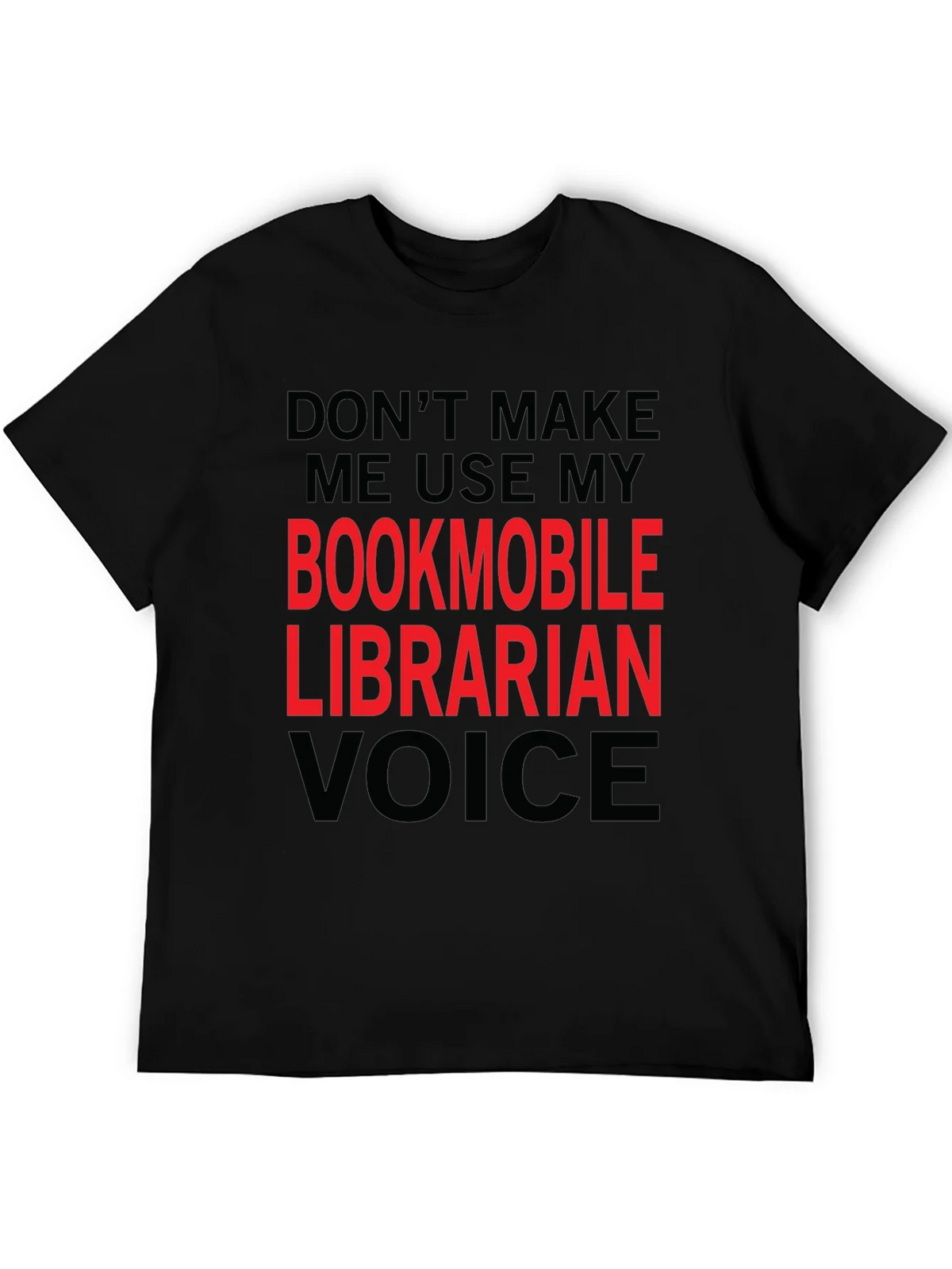 Bookmobile Librarian Voice T-Shirt product image 5
