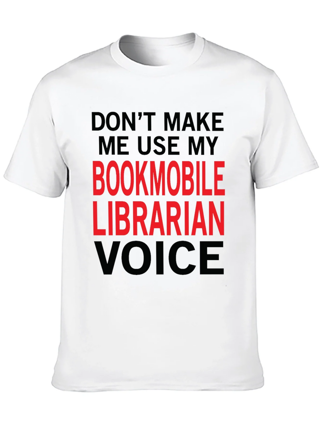 Bookmobile Librarian Voice T-Shirt product image 9