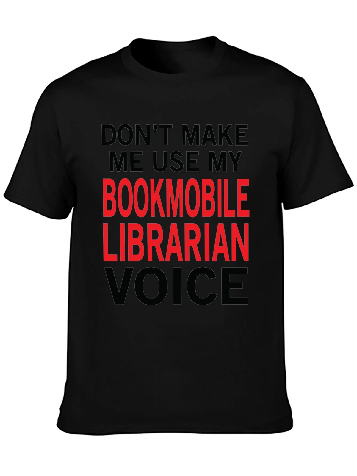 Bookmobile Librarian Voice T-Shirt product image 3