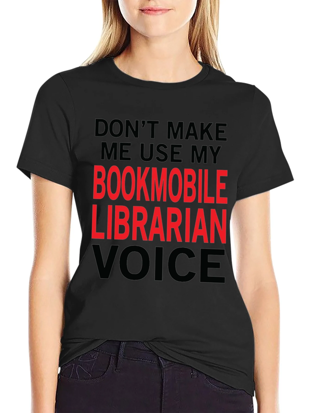Bookmobile Librarian Voice T-Shirt product image 2