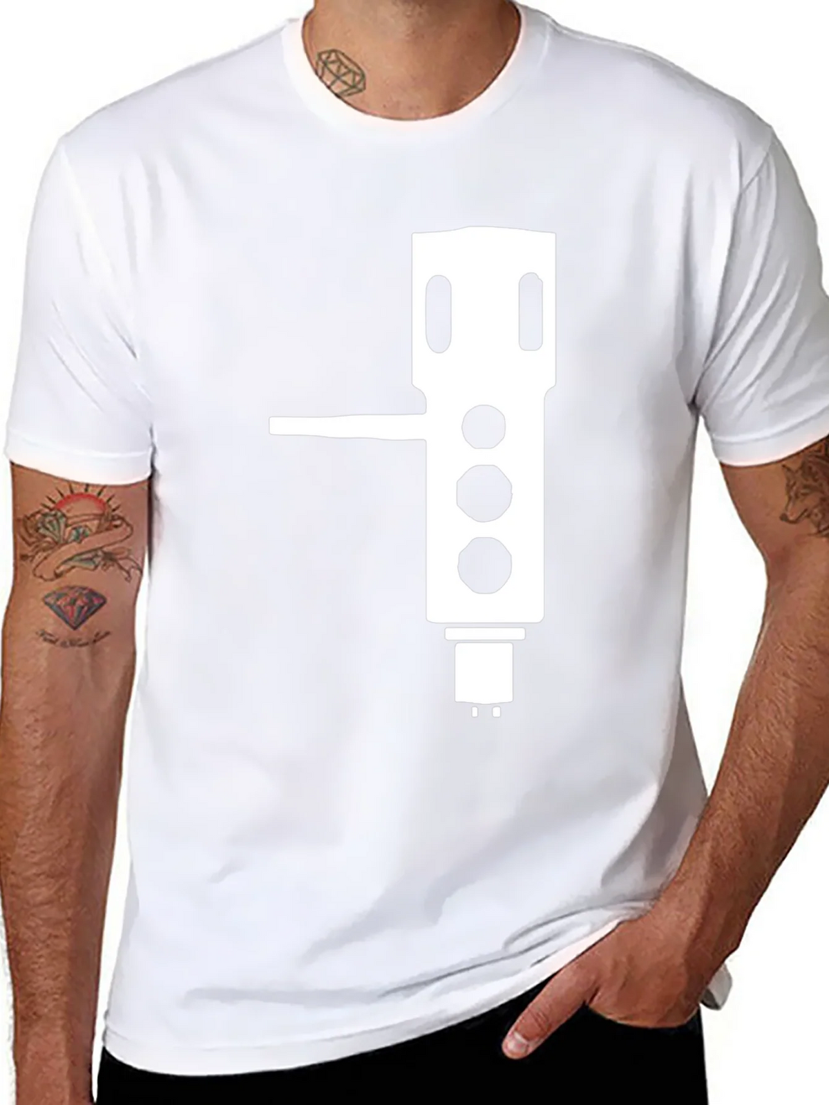 Turntable Cartridge T-Shirt - Music Lover Tee product image 2