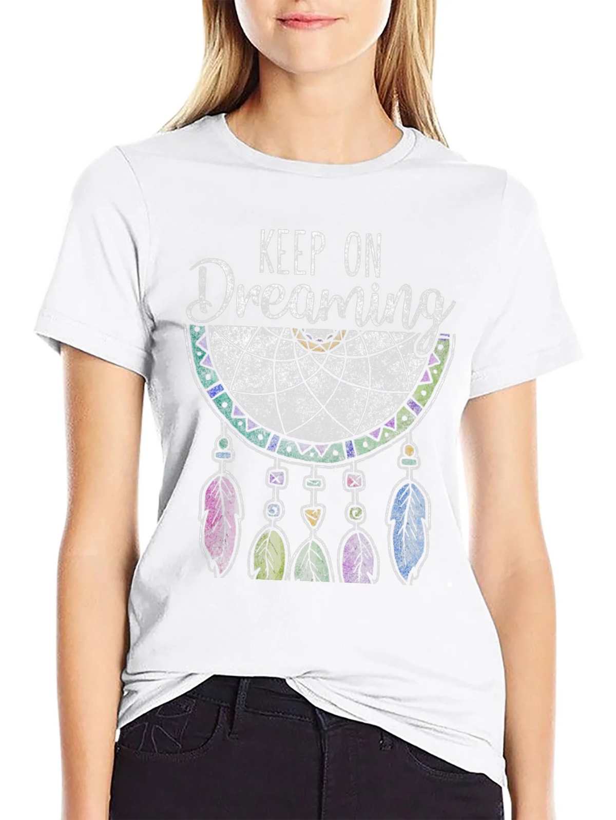 Keep On Dreaming Dreamcatcher Graphic Tee product image 8