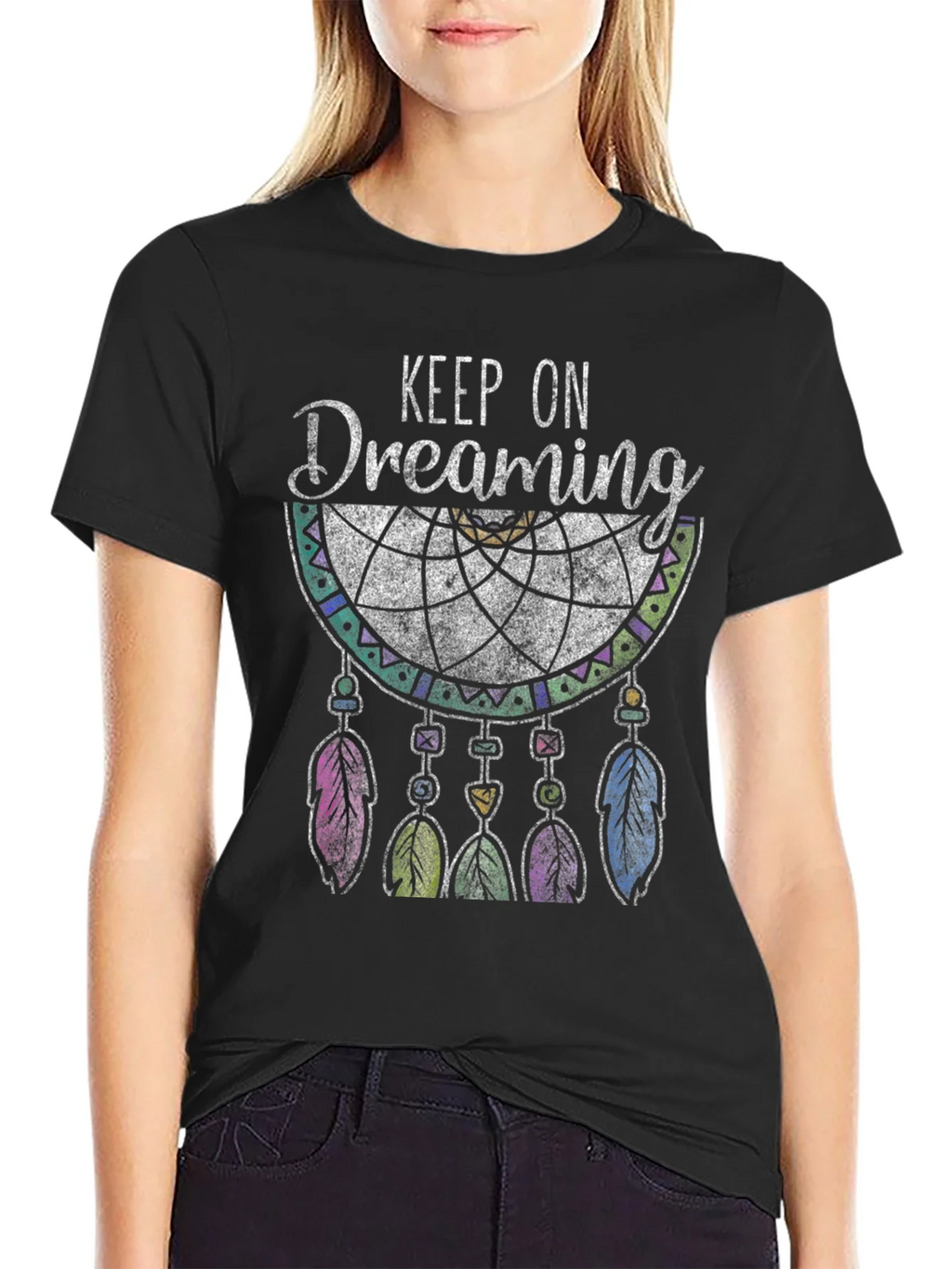 Keep On Dreaming Dreamcatcher Graphic Tee product image 2