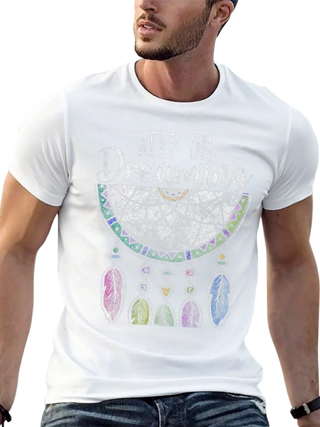 Keep On Dreaming Dreamcatcher Graphic Tee product image 12