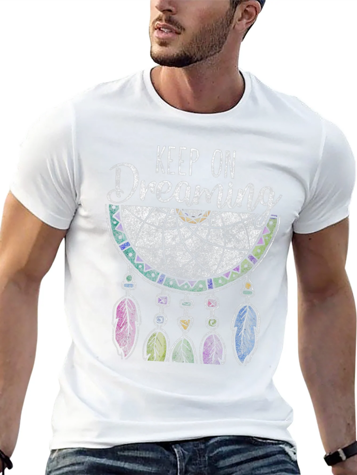 Keep On Dreaming Dreamcatcher Graphic Tee product image 12