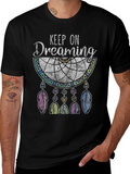 Keep On Dreaming Dreamcatcher Graphic Tee product image 1