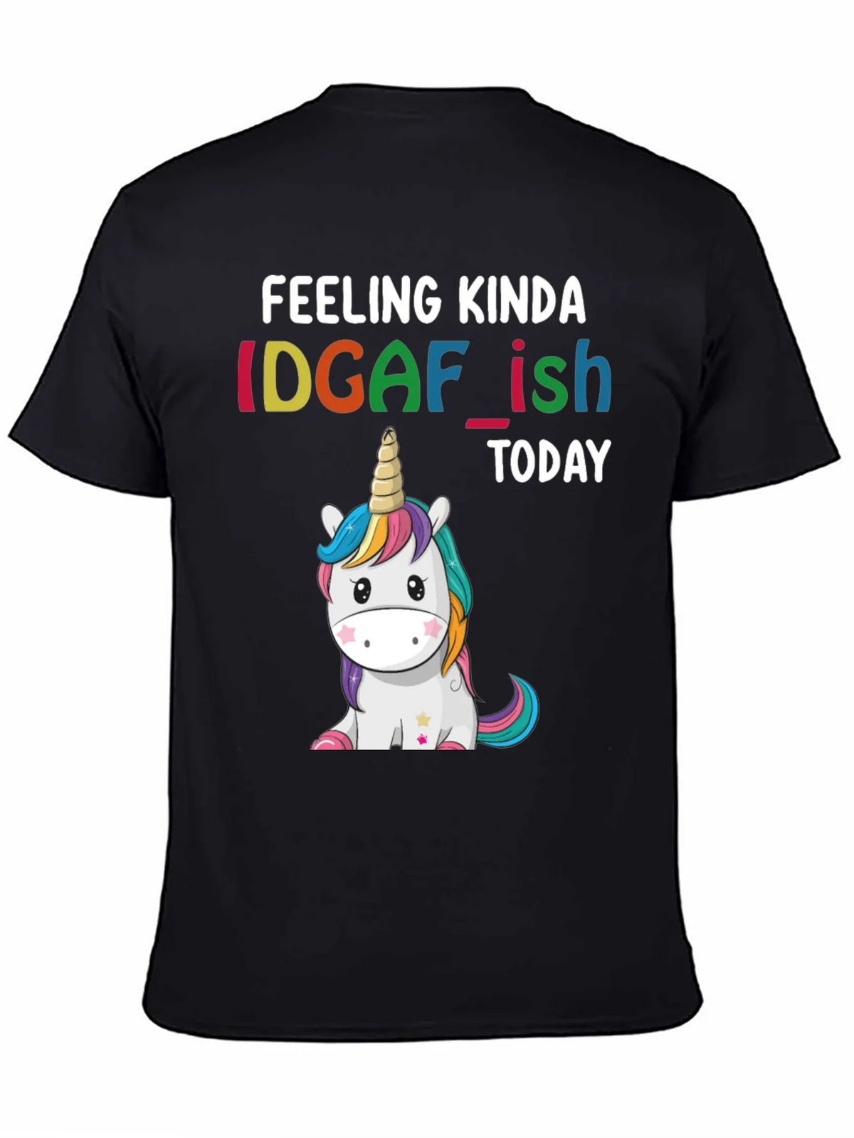 IDGAF-ish Unicorn Graphic Tee product image 1