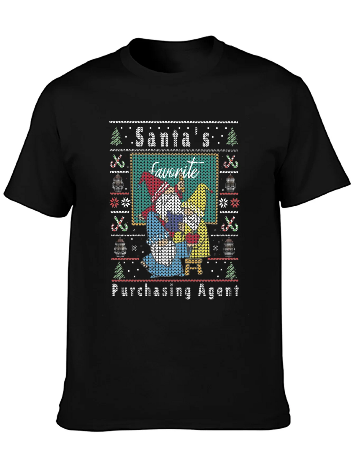 Santas Favorite Purchasing Agent Ugly Christmas Sweater product image 2