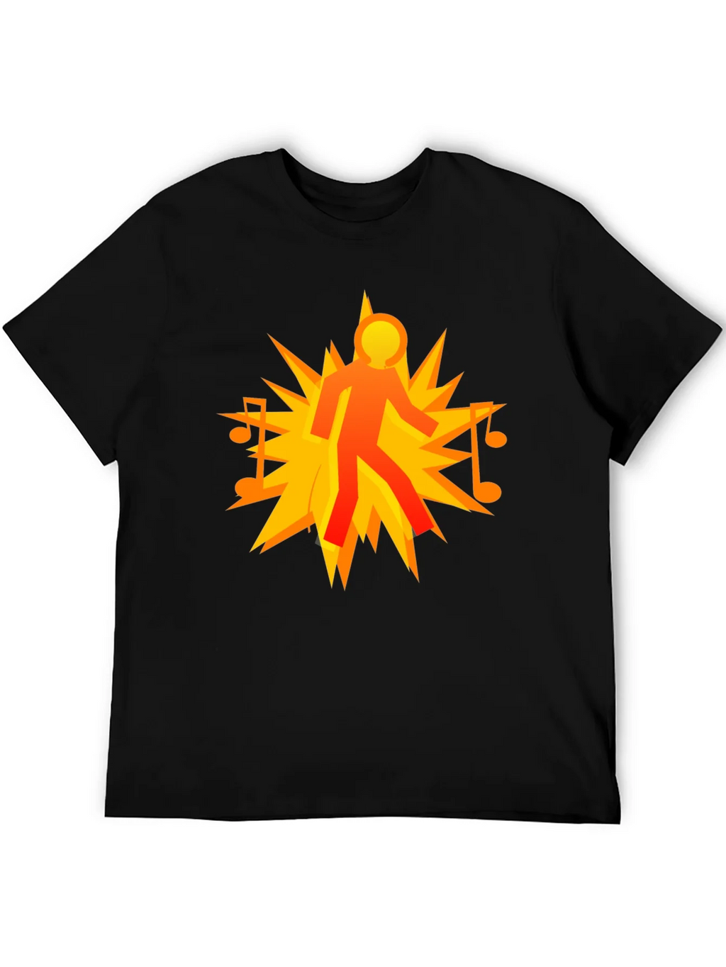 Music Man Explosion Graphic T-Shirt product image 1
