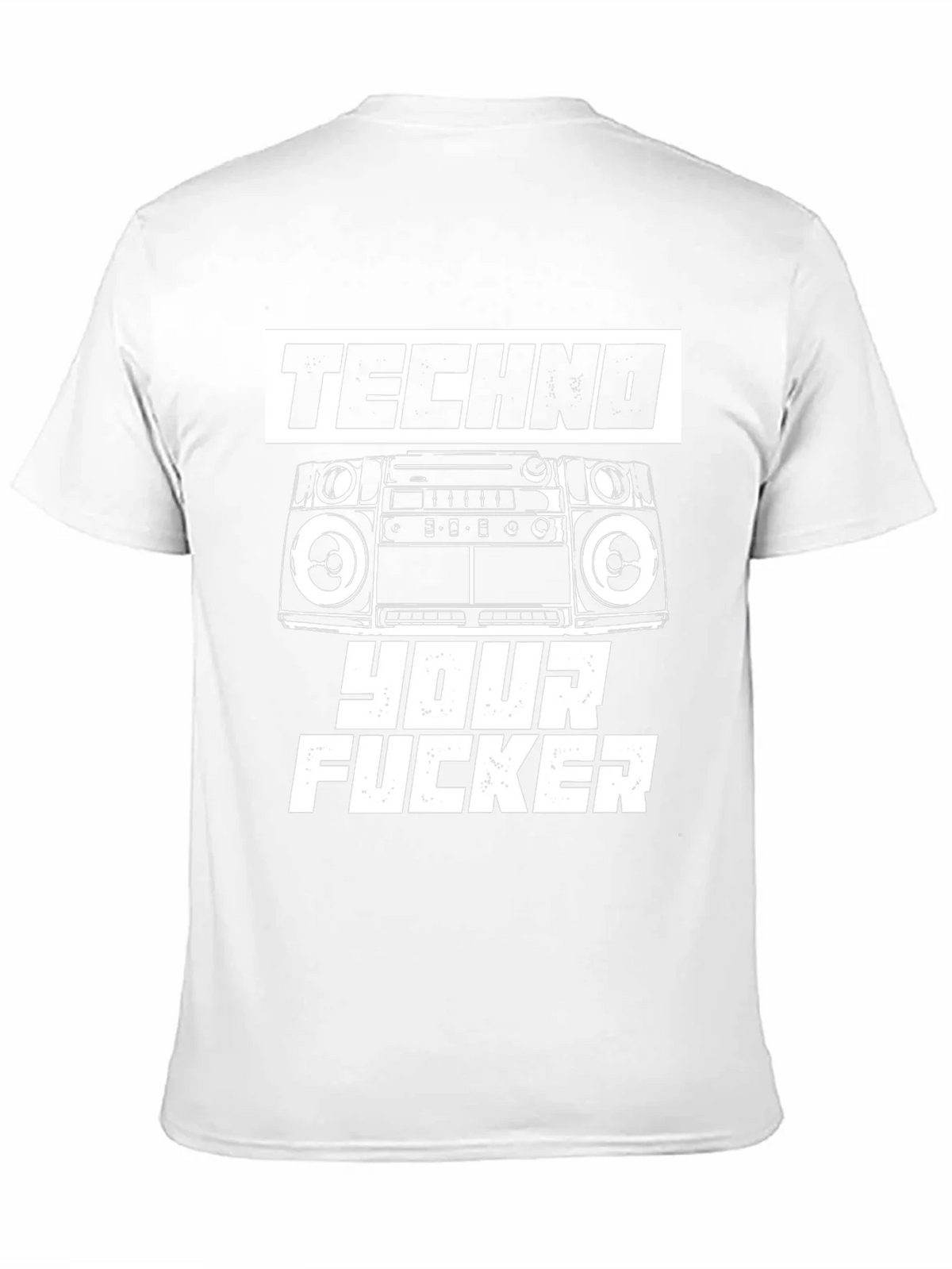 Techno Your F*cker Graphic T-Shirt product image 6