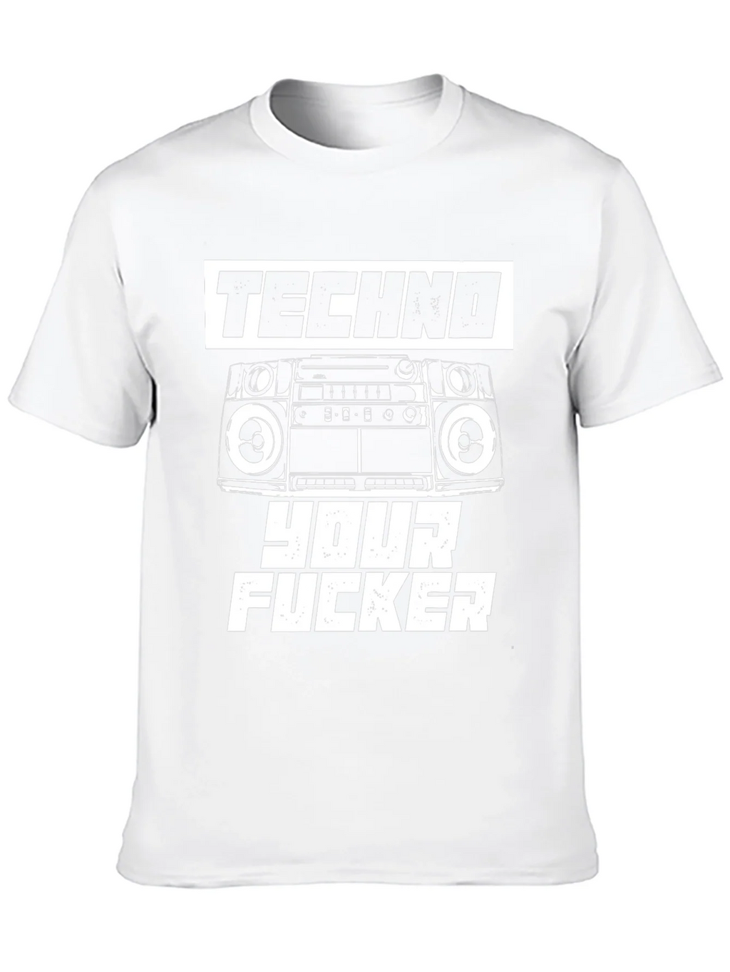Techno Your F*cker Graphic T-Shirt product image 5