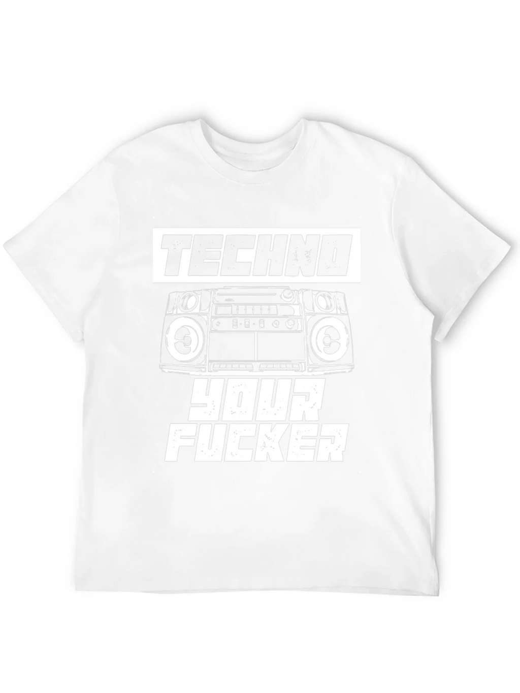 Techno Your F*cker Graphic T-Shirt product image 7