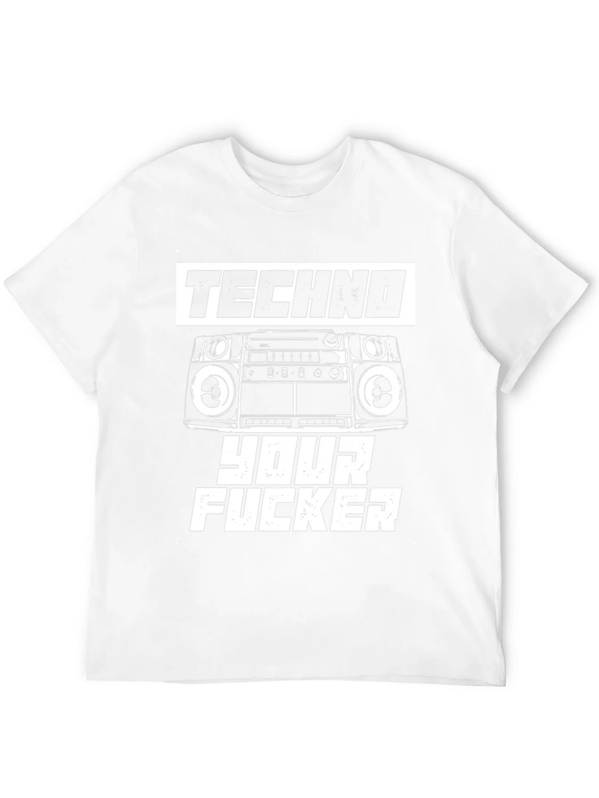 Techno Your F*cker Graphic T-Shirt product image 7