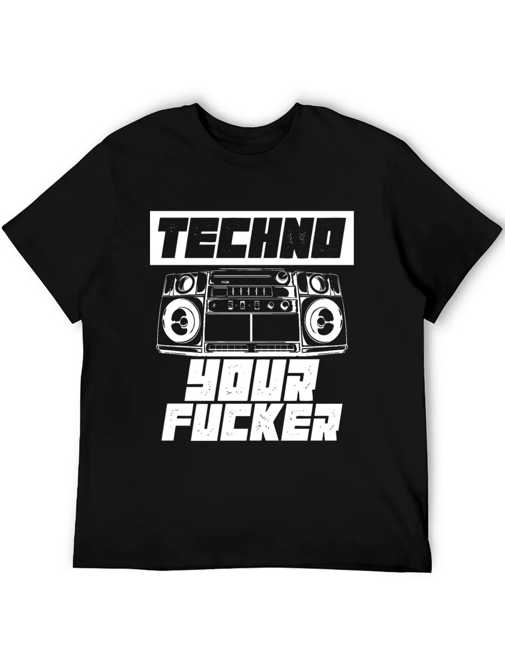 Techno Your F*cker Graphic T-Shirt product image 2