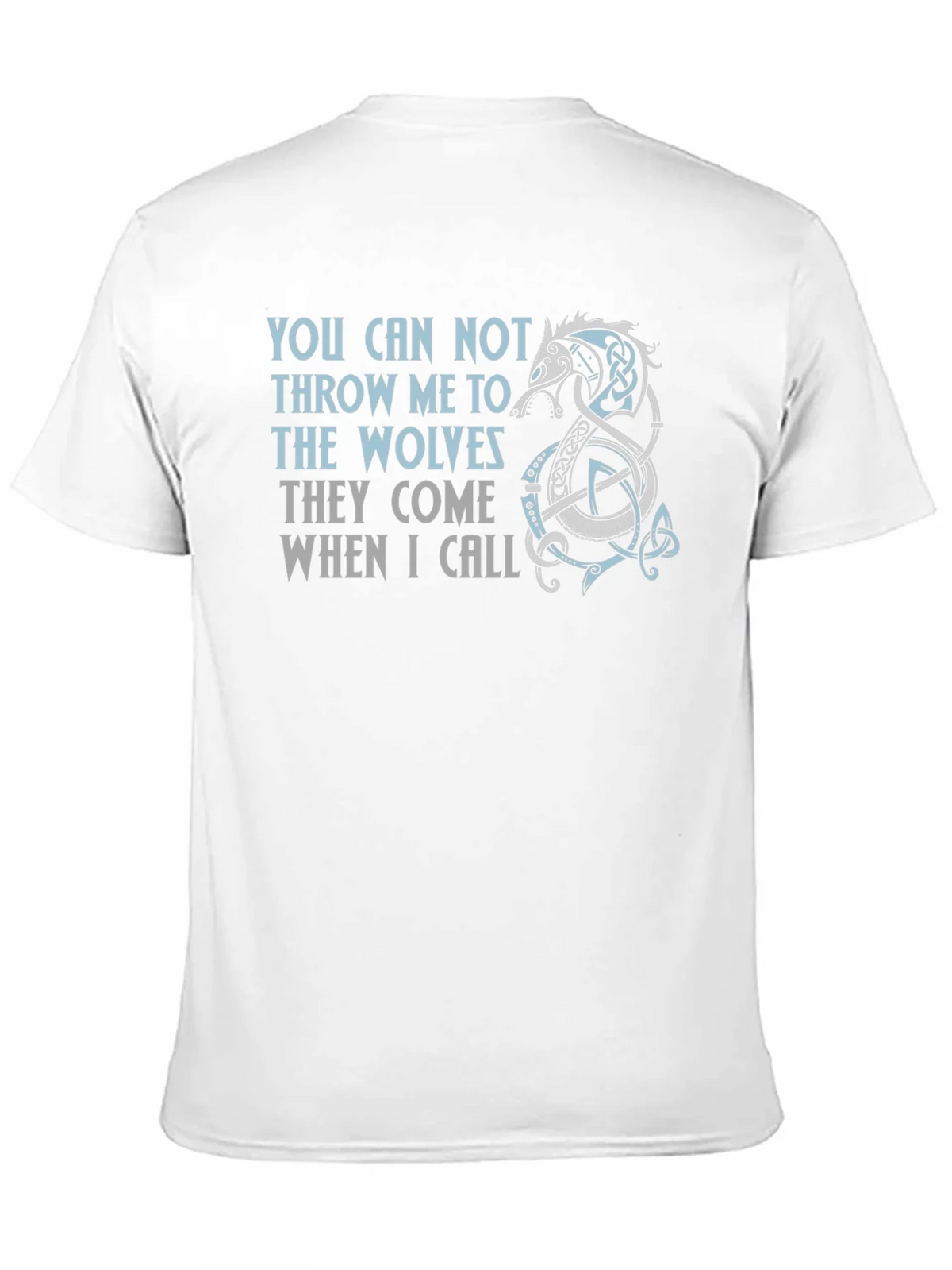 Viking Wolves T-Shirt - When I Call They Come product image 2
