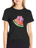 Whimsical Watermelon Doughnut Tee product image 1