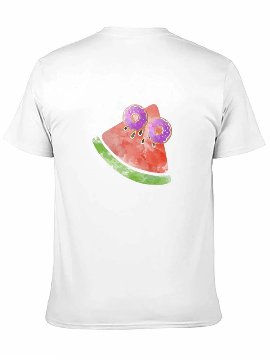 Whimsical Watermelon Doughnut Tee product image 4