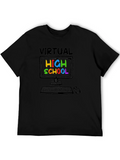 Virtual High School T-Shirt - Online Learning Tee product image 1