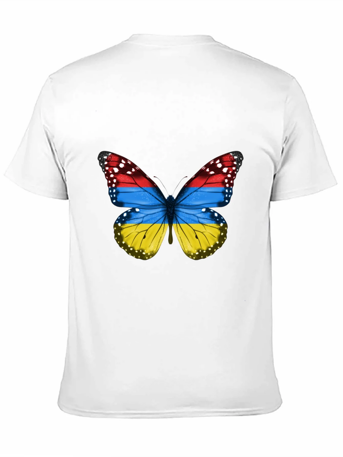 Armenian Flag Butterfly T-Shirt product image 10