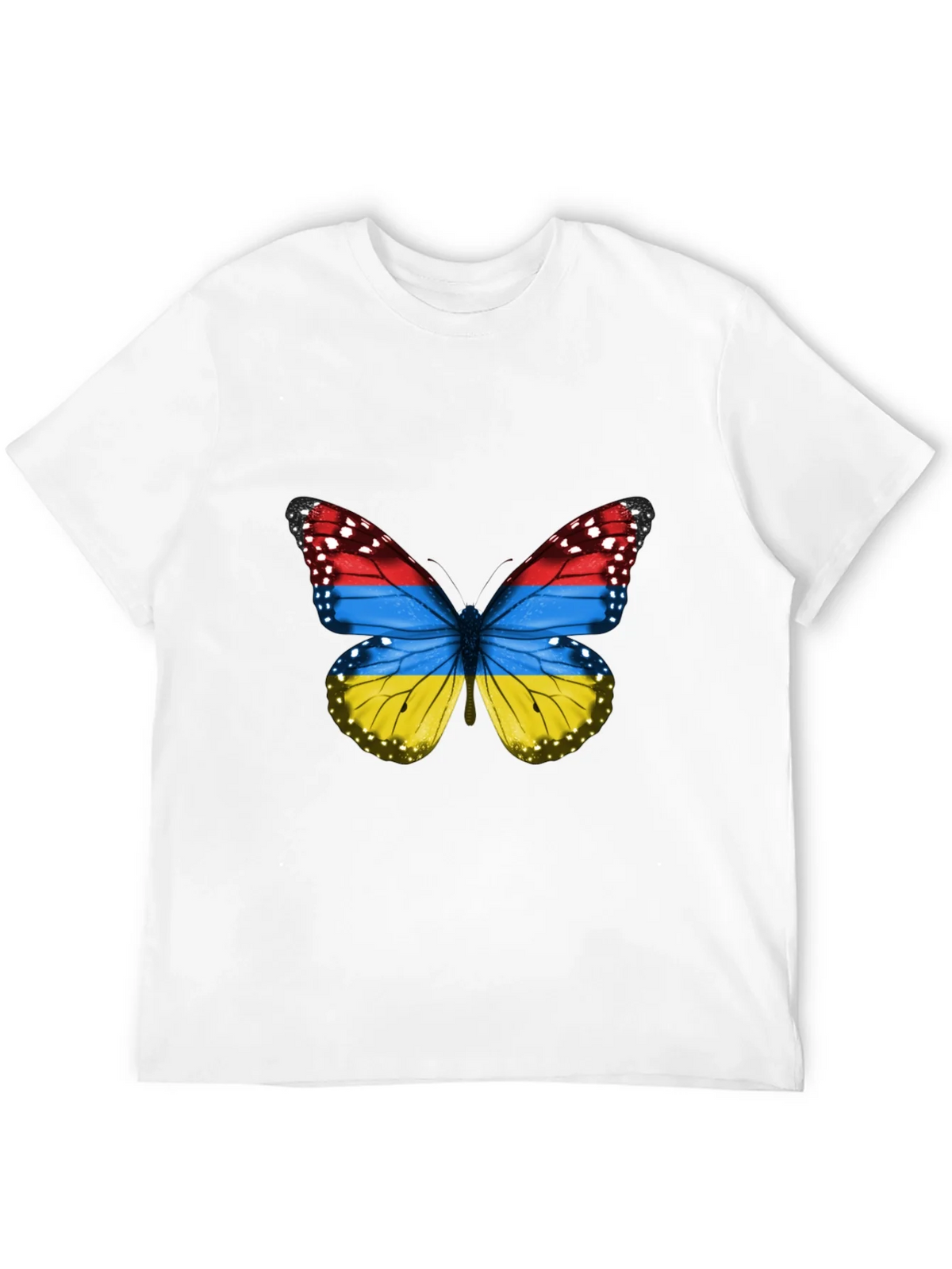 Armenian Flag Butterfly T-Shirt product image 11