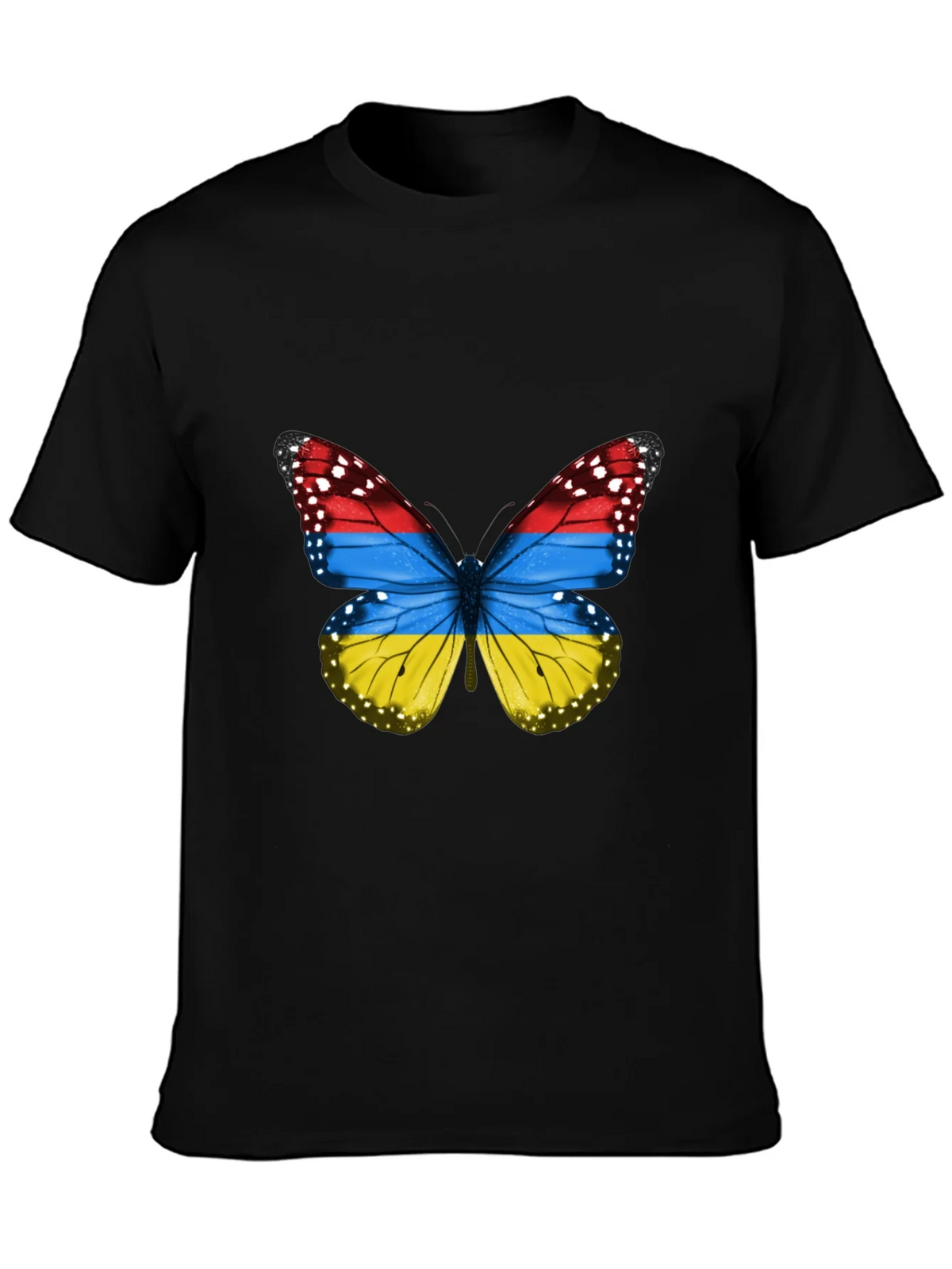 Armenian Flag Butterfly T-Shirt product image 3