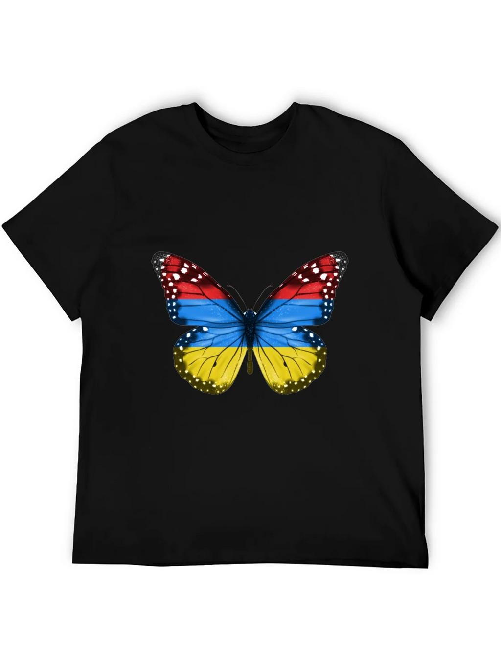 Armenian Flag Butterfly T-Shirt product image 5