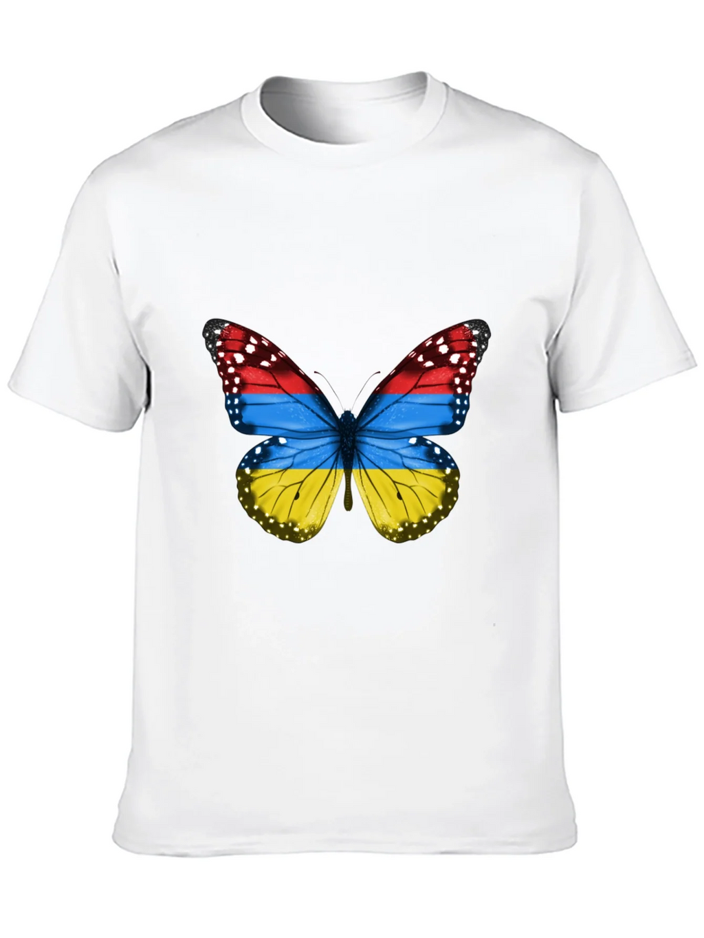 Armenian Flag Butterfly T-Shirt product image 9