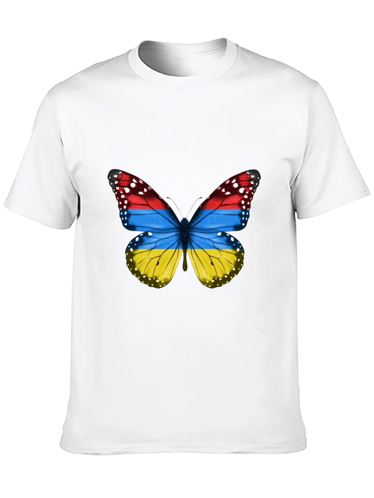 Armenian Flag Butterfly T-Shirt product image 9