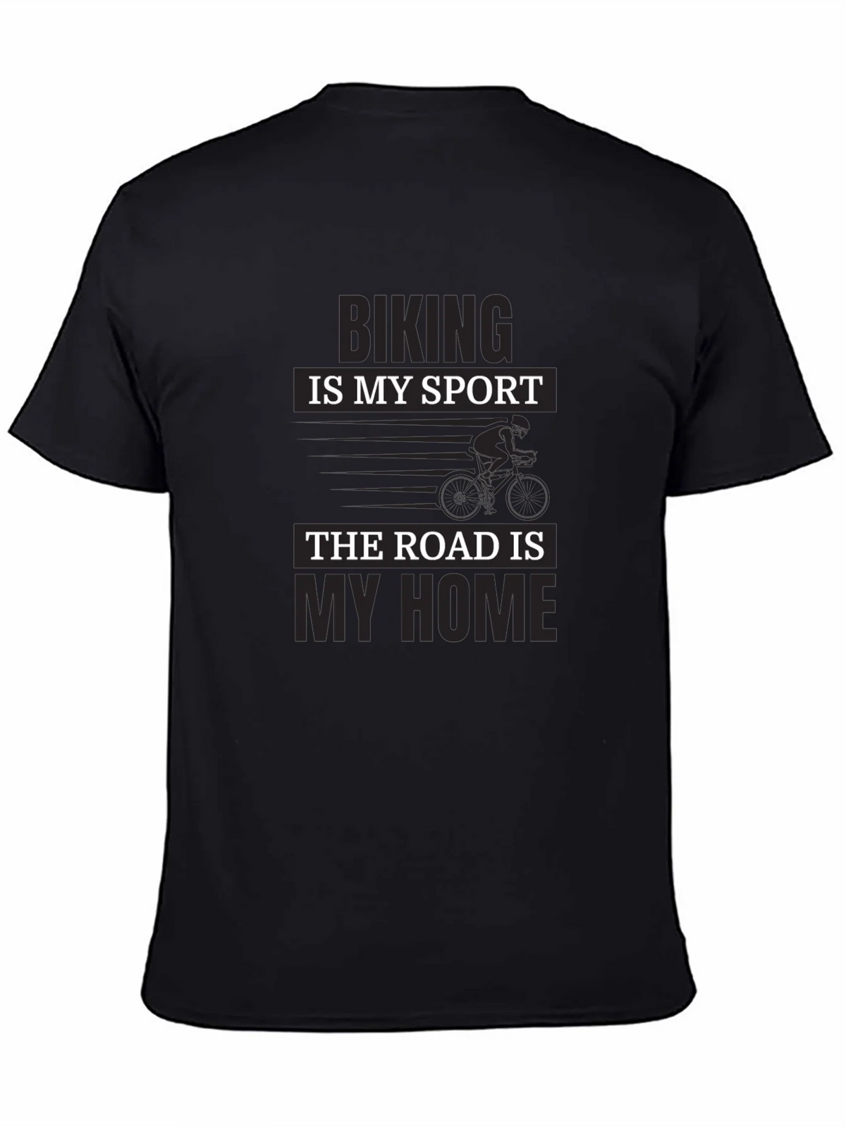 Biking is My Sport T-Shirt - Cyclist Road Home Tee product image 4