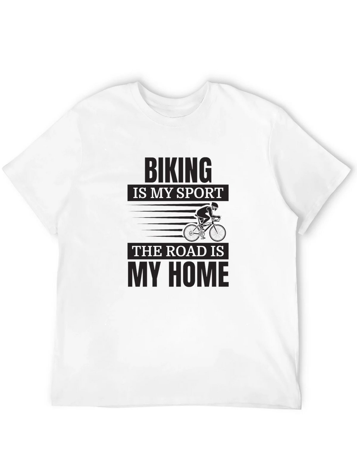 Biking is My Sport T-Shirt - Cyclist Road Home Tee product image 11