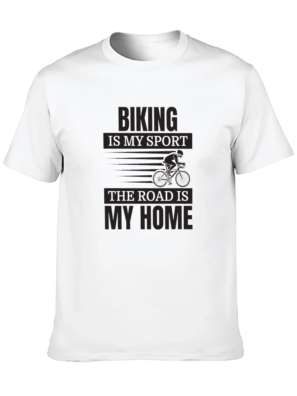 Biking is My Sport T-Shirt - Cyclist Road Home Tee product image 9