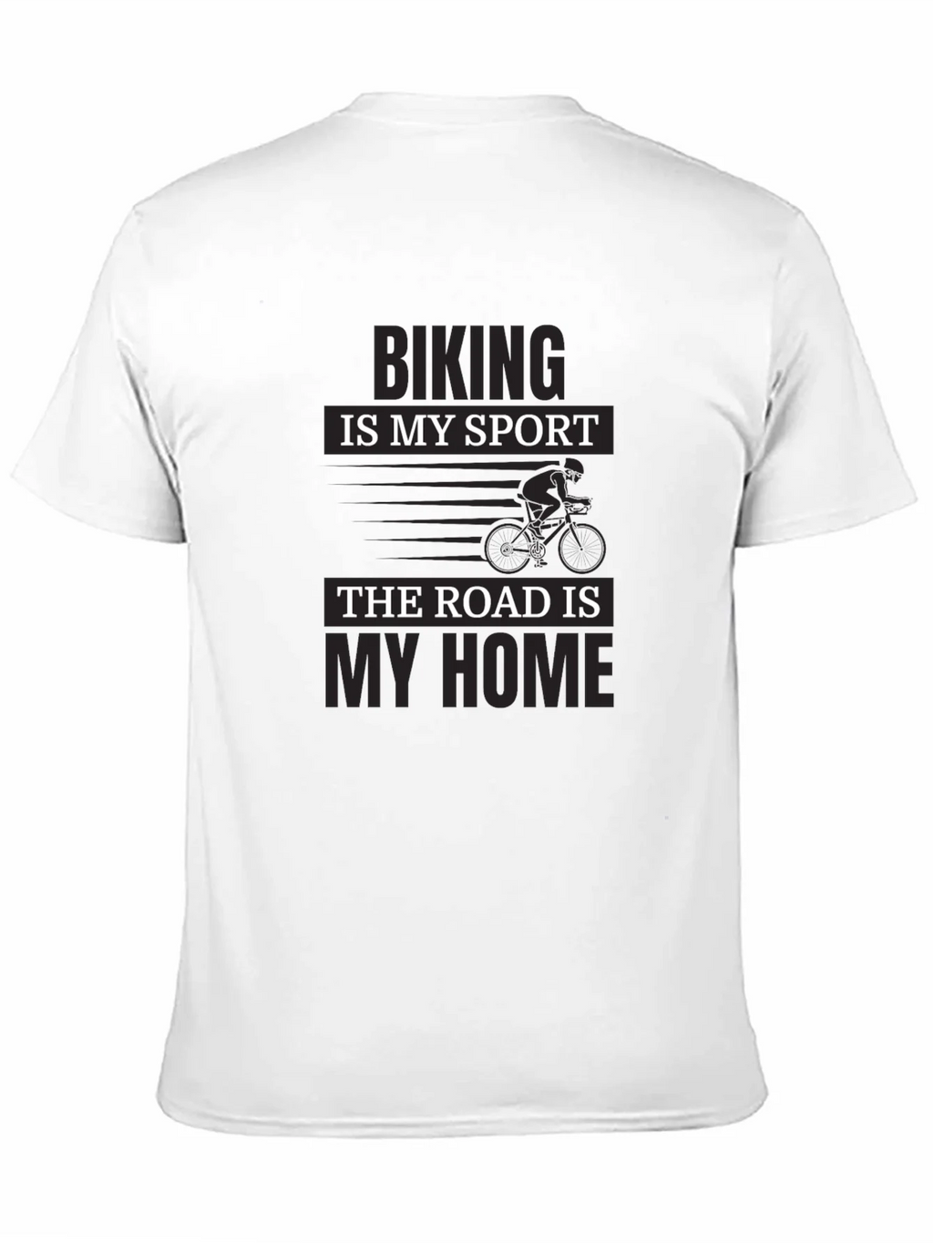 Biking is My Sport T-Shirt - Cyclist Road Home Tee product image 10