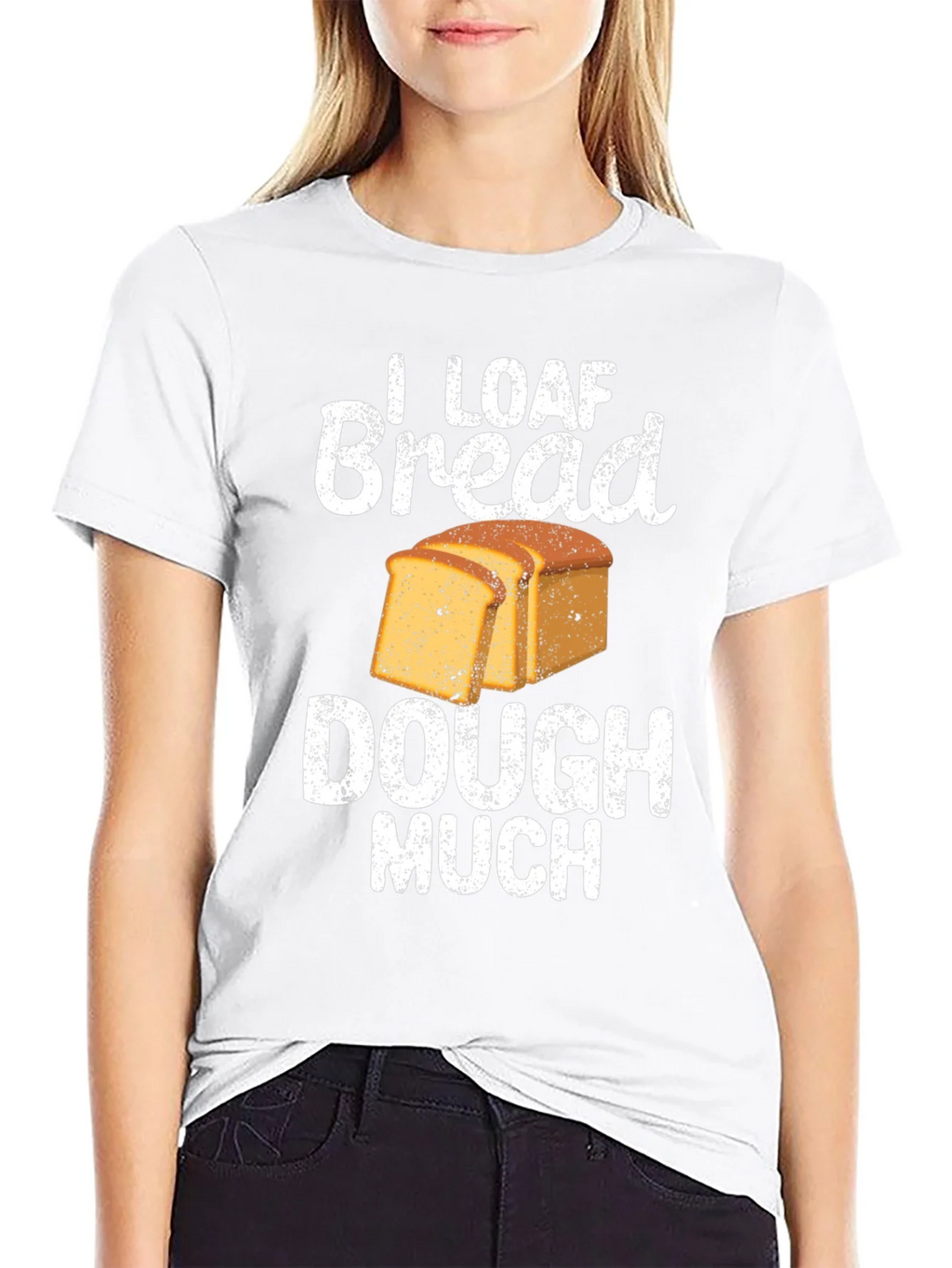 I Loaf Bread Dough Much T-Shirt Funny Baker Tee product image 8