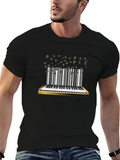 Musical Notes Piano T-Shirt product image 1