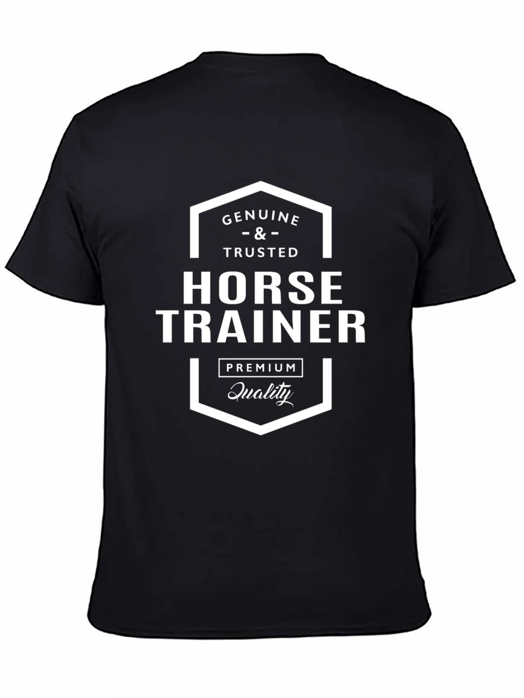 Genuine Horse Trainer Premium Quality Graphic T-Shirt product image 4