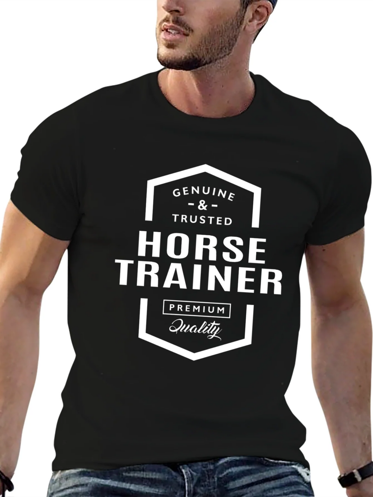 Genuine Horse Trainer Premium Quality Graphic T-Shirt product image 6