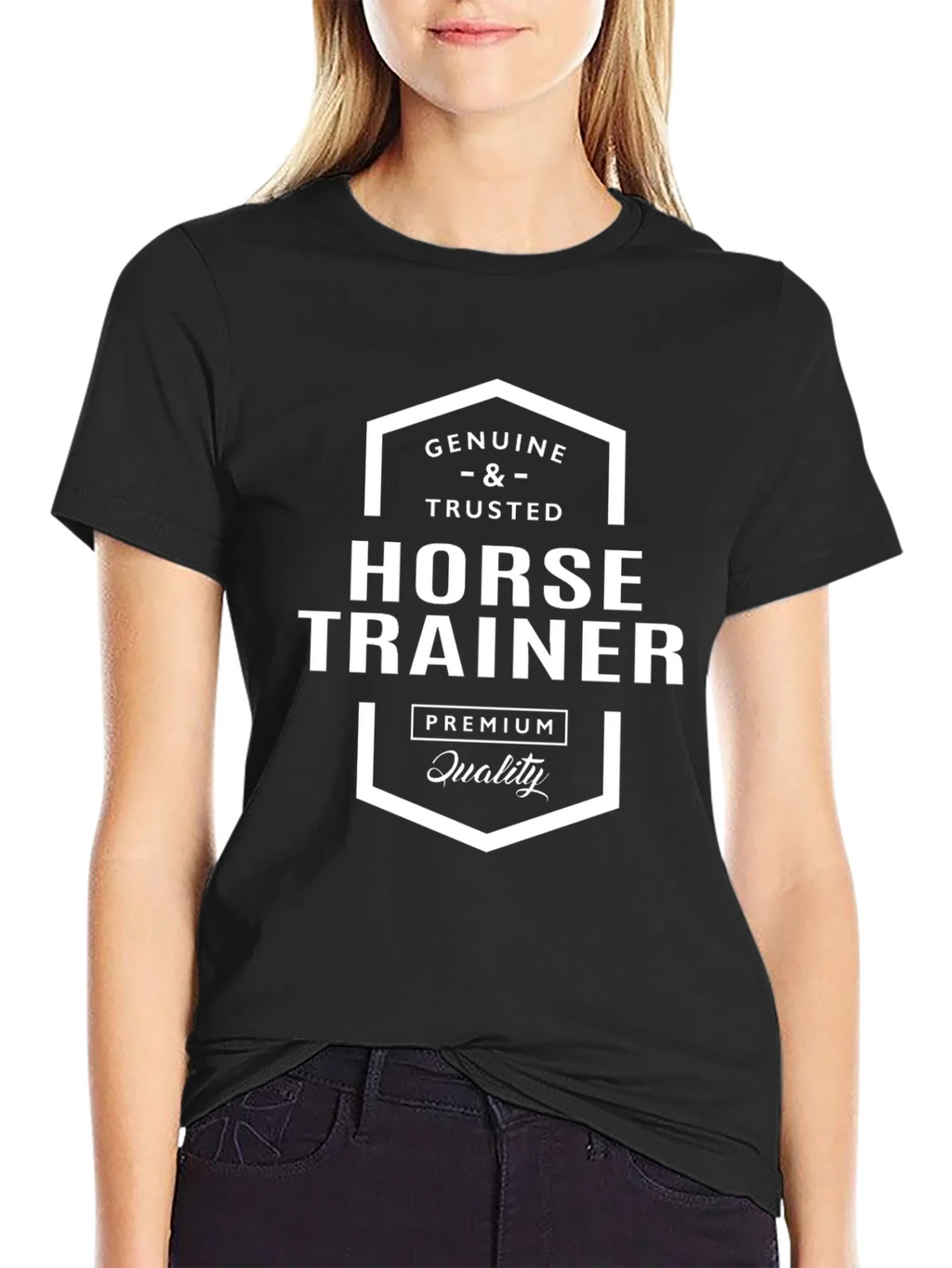 Genuine Horse Trainer Premium Quality Graphic T-Shirt product image 2