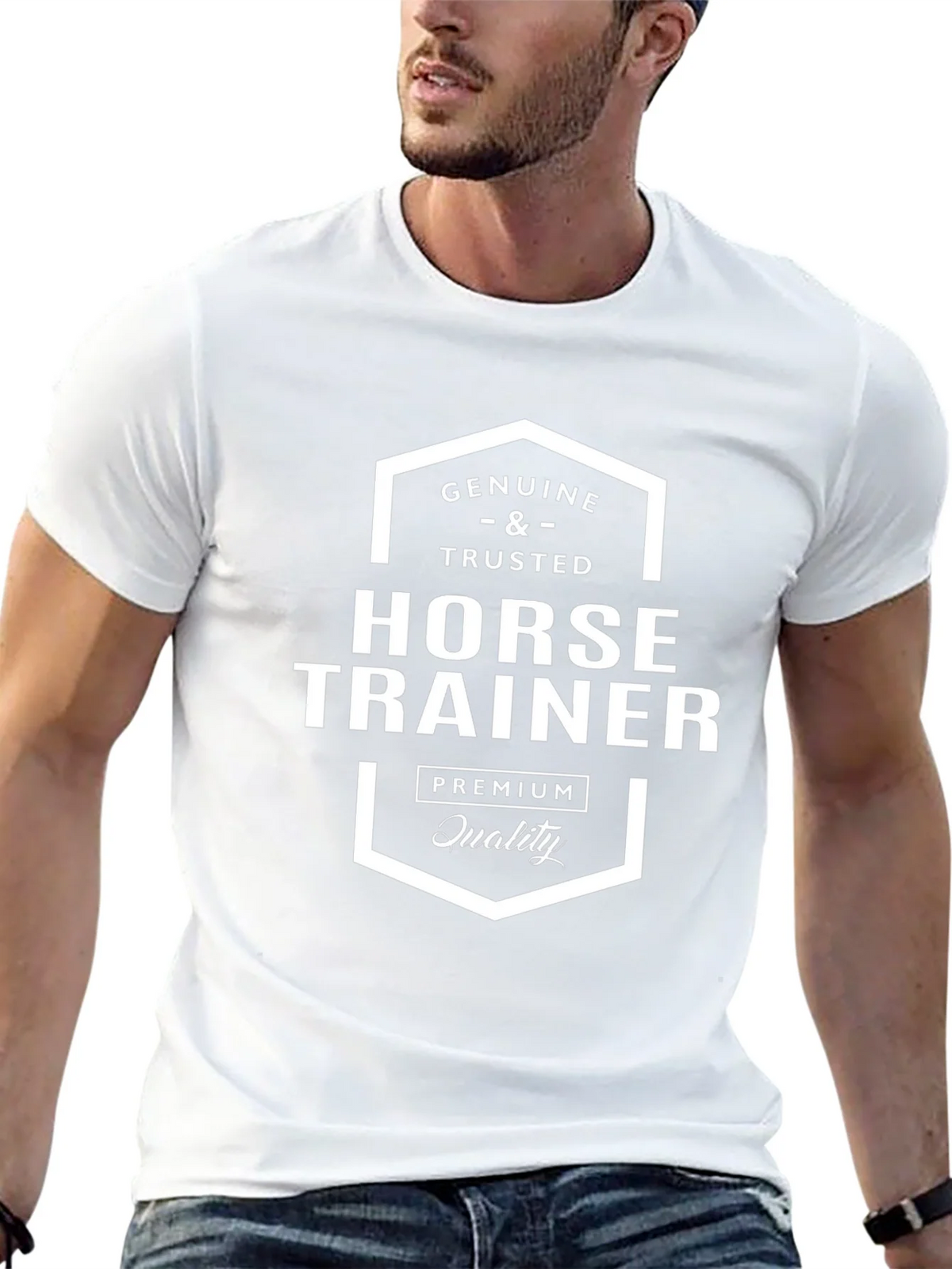 Genuine Horse Trainer Premium Quality Graphic T-Shirt product image 12