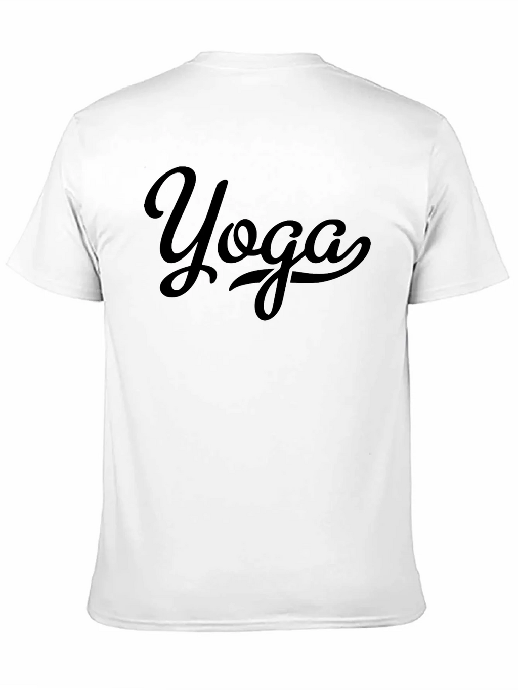 Yoga Graphic Tee - Unisex Black Cotton T-Shirt product image 10