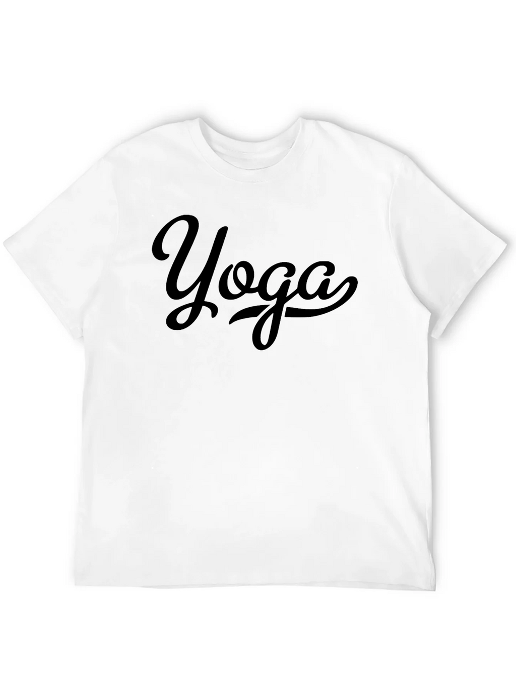Yoga Graphic Tee - Unisex Black Cotton T-Shirt product image 11